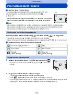 Предварительный просмотр 173 страницы Panasonic DMC-G5KBODY Owner'S Manual