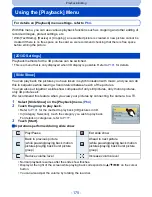 Предварительный просмотр 175 страницы Panasonic DMC-G5KBODY Owner'S Manual