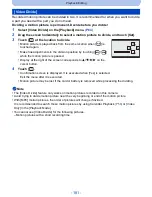 Предварительный просмотр 181 страницы Panasonic DMC-G5KBODY Owner'S Manual