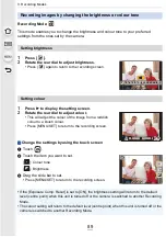 Preview for 89 page of Panasonic DMC-G7SINGLE Operating Instructions Manual