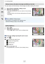 Preview for 117 page of Panasonic DMC-G7SINGLE Operating Instructions Manual