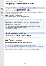 Preview for 143 page of Panasonic DMC-G7SINGLE Operating Instructions Manual