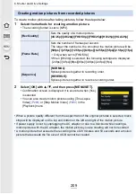 Preview for 209 page of Panasonic DMC-G7SINGLE Operating Instructions Manual