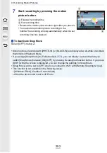 Preview for 252 page of Panasonic DMC-G7SINGLE Operating Instructions Manual