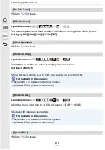 Preview for 255 page of Panasonic DMC-G7SINGLE Operating Instructions Manual