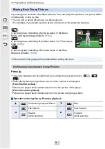 Preview for 262 page of Panasonic DMC-G7SINGLE Operating Instructions Manual
