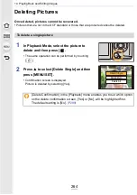 Preview for 264 page of Panasonic DMC-G7SINGLE Operating Instructions Manual