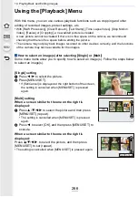 Preview for 266 page of Panasonic DMC-G7SINGLE Operating Instructions Manual