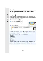 Preview for 74 page of Panasonic DMC-G85 Operating Instructions For Advanced Features