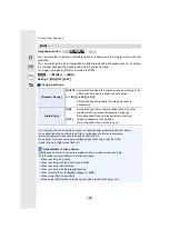 Preview for 195 page of Panasonic DMC-G85 Operating Instructions For Advanced Features