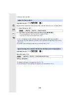 Preview for 160 page of Panasonic DMC-G85KBODY Operating Instructions Manual