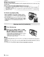 Preview for 18 page of Panasonic DMC-GF1C-K - Lumix Digital Camera Operating Instructions Manual