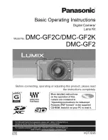 Preview for 57 page of Panasonic DMC-GF2CK Operating Instructions Manual