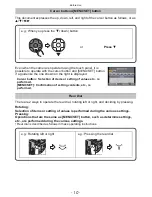 Preview for 10 page of Panasonic DMC-GF2CR Advanced Operating Manual