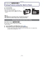 Preview for 71 page of Panasonic DMC-GF2CR Advanced Operating Manual