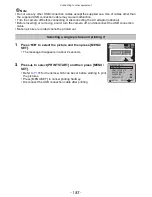 Preview for 183 page of Panasonic DMC-GF2CR Advanced Operating Manual