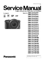 Предварительный просмотр 1 страницы Panasonic DMC-GF3CEB Service Manual