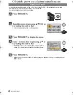 Preview for 40 page of Panasonic DMC-GF3XW Basic Operating Instructions Manual