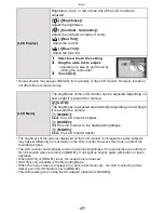 Предварительный просмотр 69 страницы Panasonic DMC-GF5KW Owner'S Manual