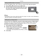 Предварительный просмотр 101 страницы Panasonic DMC-GF5KW Owner'S Manual