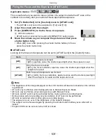 Предварительный просмотр 105 страницы Panasonic DMC-GF5KW Owner'S Manual