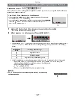 Предварительный просмотр 107 страницы Panasonic DMC-GF5KW Owner'S Manual