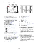 Предварительный просмотр 192 страницы Panasonic DMC-GF5KW Owner'S Manual