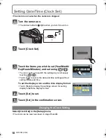 Предварительный просмотр 18 страницы Panasonic DMC-GF5XR Basic Owner'S Manual