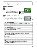 Предварительный просмотр 19 страницы Panasonic DMC-GF5XR Basic Owner'S Manual