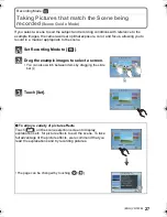 Предварительный просмотр 27 страницы Panasonic DMC-GF5XR Basic Owner'S Manual
