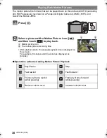 Предварительный просмотр 30 страницы Panasonic DMC-GF5XR Basic Owner'S Manual