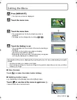 Предварительный просмотр 33 страницы Panasonic DMC-GF5XR Basic Owner'S Manual