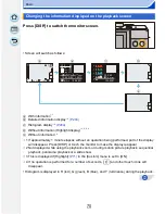 Preview for 70 page of Panasonic DMC-GF6 Owner'S Manual