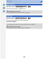 Preview for 202 page of Panasonic DMC-GF6 Owner'S Manual