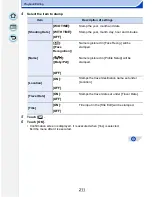 Preview for 211 page of Panasonic DMC-GF6 Owner'S Manual