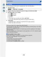 Preview for 216 page of Panasonic DMC-GF6 Owner'S Manual