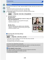 Preview for 218 page of Panasonic DMC-GF6 Owner'S Manual