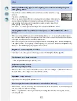 Preview for 311 page of Panasonic DMC-GF6 Owner'S Manual