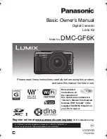 Preview for 1 page of Panasonic DMC-GF6K Basic Owner'S Manual