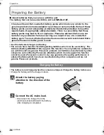 Предварительный просмотр 24 страницы Panasonic DMC-GH2S Operating Instructions Manual