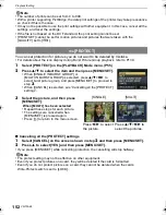 Предварительный просмотр 152 страницы Panasonic DMC-GH2S Operating Instructions Manual