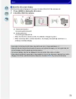 Preview for 74 page of Panasonic DMC-GH3KBODY Owner'S Manual