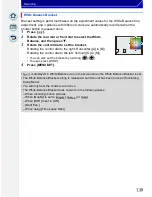 Preview for 139 page of Panasonic DMC-GH3KBODY Owner'S Manual