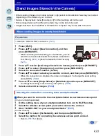 Preview for 231 page of Panasonic DMC-GH3KBODY Owner'S Manual