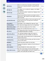 Preview for 282 page of Panasonic DMC-GH3KBODY Owner'S Manual