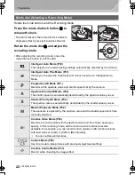 Предварительный просмотр 22 страницы Panasonic DMC-GH4 Basic Operating Instructions Manual