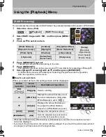 Предварительный просмотр 73 страницы Panasonic DMC-GH4 Basic Operating Instructions Manual