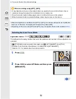 Preview for 94 page of Panasonic DMC-GH4 Owner'S Manual