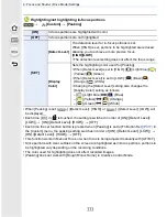 Preview for 111 page of Panasonic DMC-GH4 Owner'S Manual