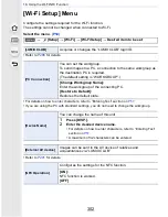 Предварительный просмотр 302 страницы Panasonic DMC-GH4 Owner'S Manual